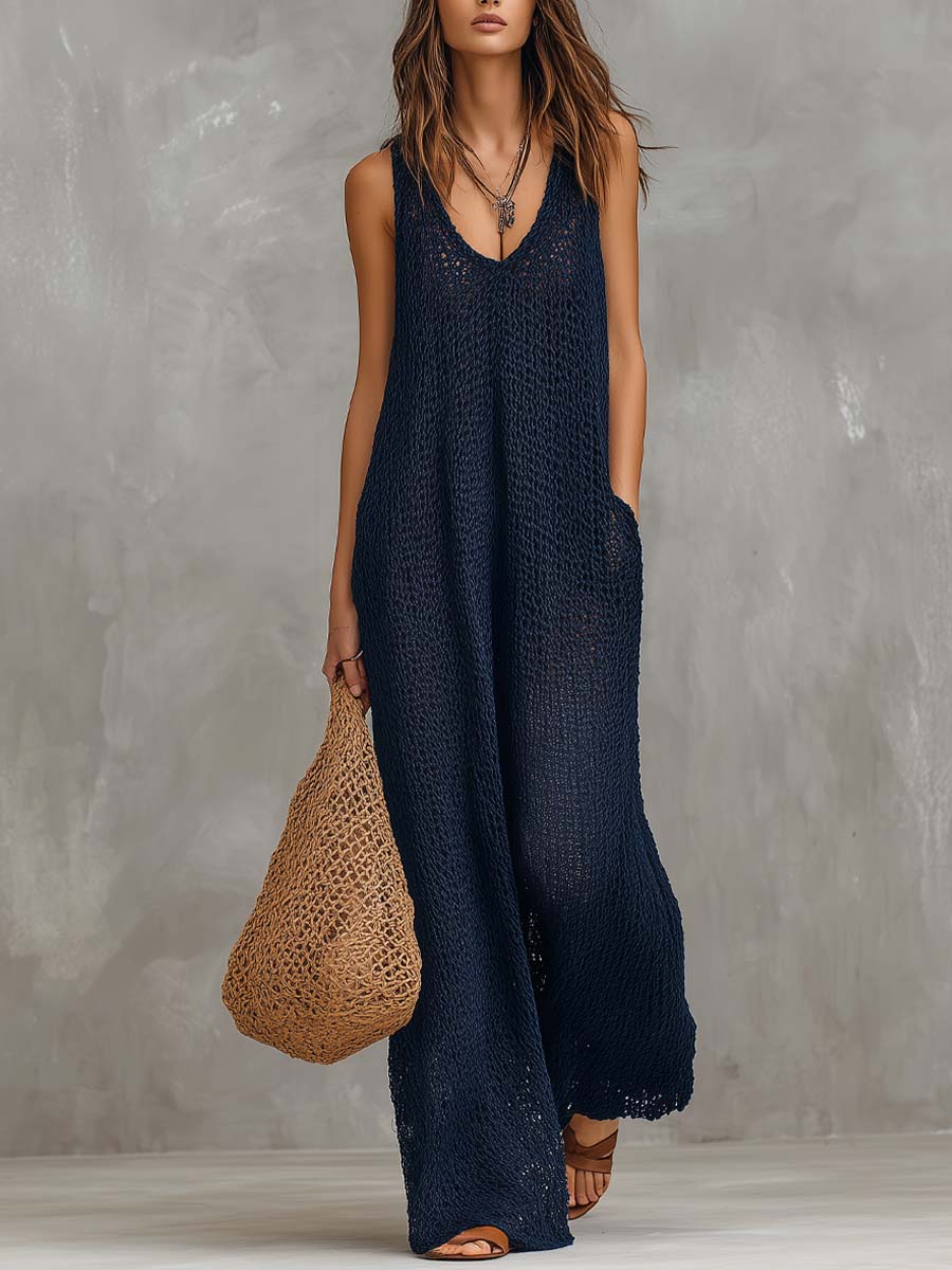 Maxi Dress Women Relaxed Fit Casual Summer Boho