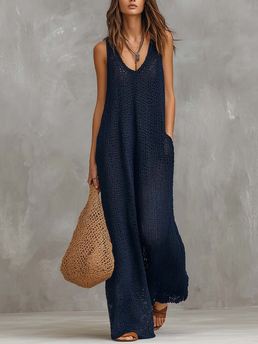 Maxi Dress Women Relaxed Fit Casual Summer Boho
