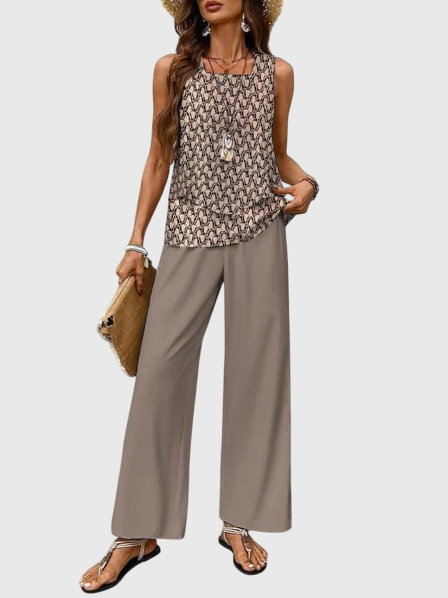 2-Piece Summer Set Women Relaxed Fit Casual