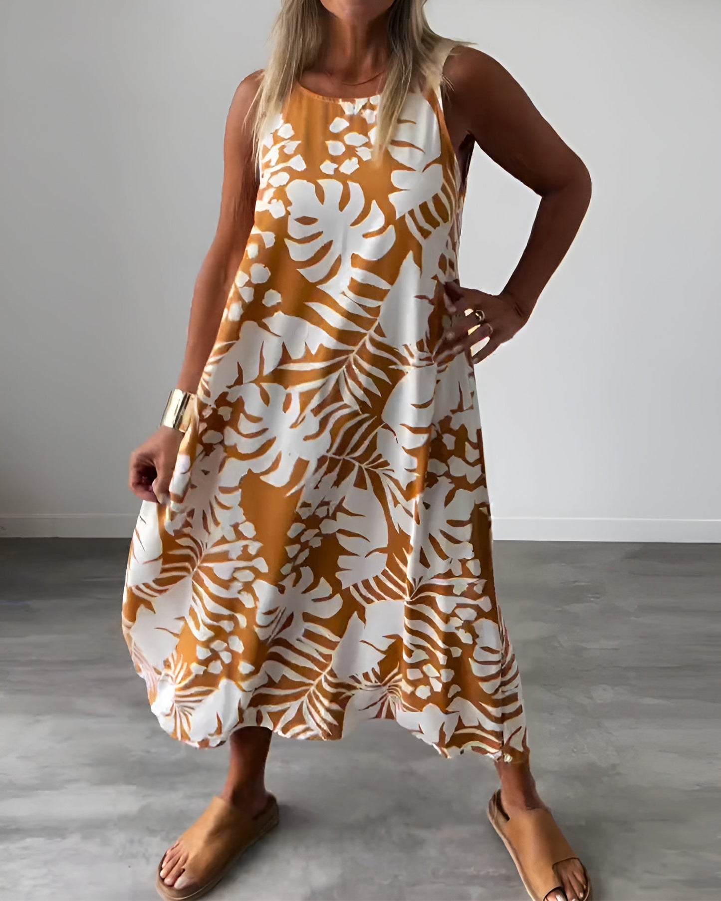Sleeveless Dress Women Regular Fit Elegant Occasion