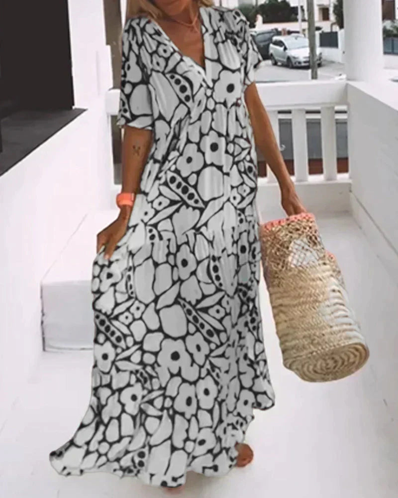 Summer Dress Women Regular Fit Casual