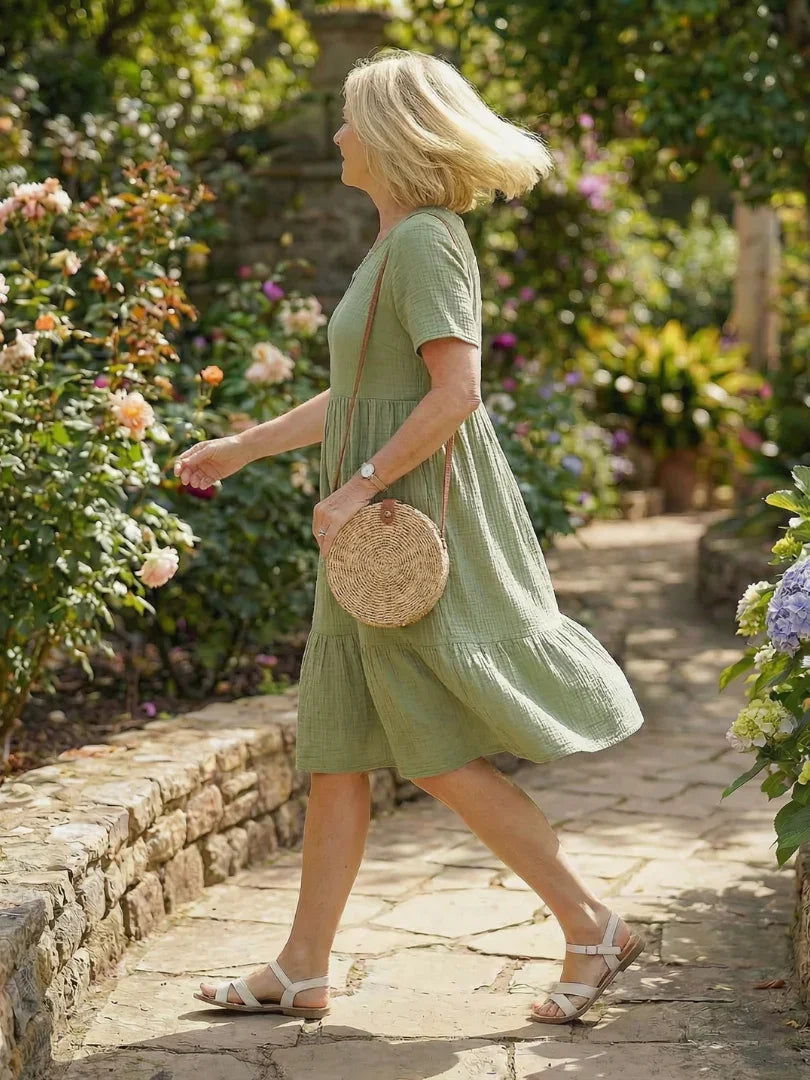 Woven Dress Women Relaxed Fit Casual Summer