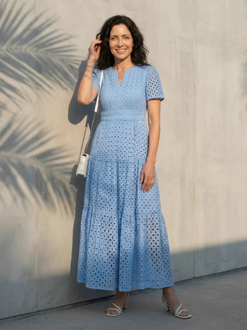 Midi Dress Women Relaxed Fit Casual Summer