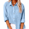 Long Sleeve Blouse Women Regular Fit Casual