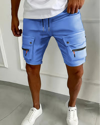 Utility Shorts Men Sporty Fit Casual