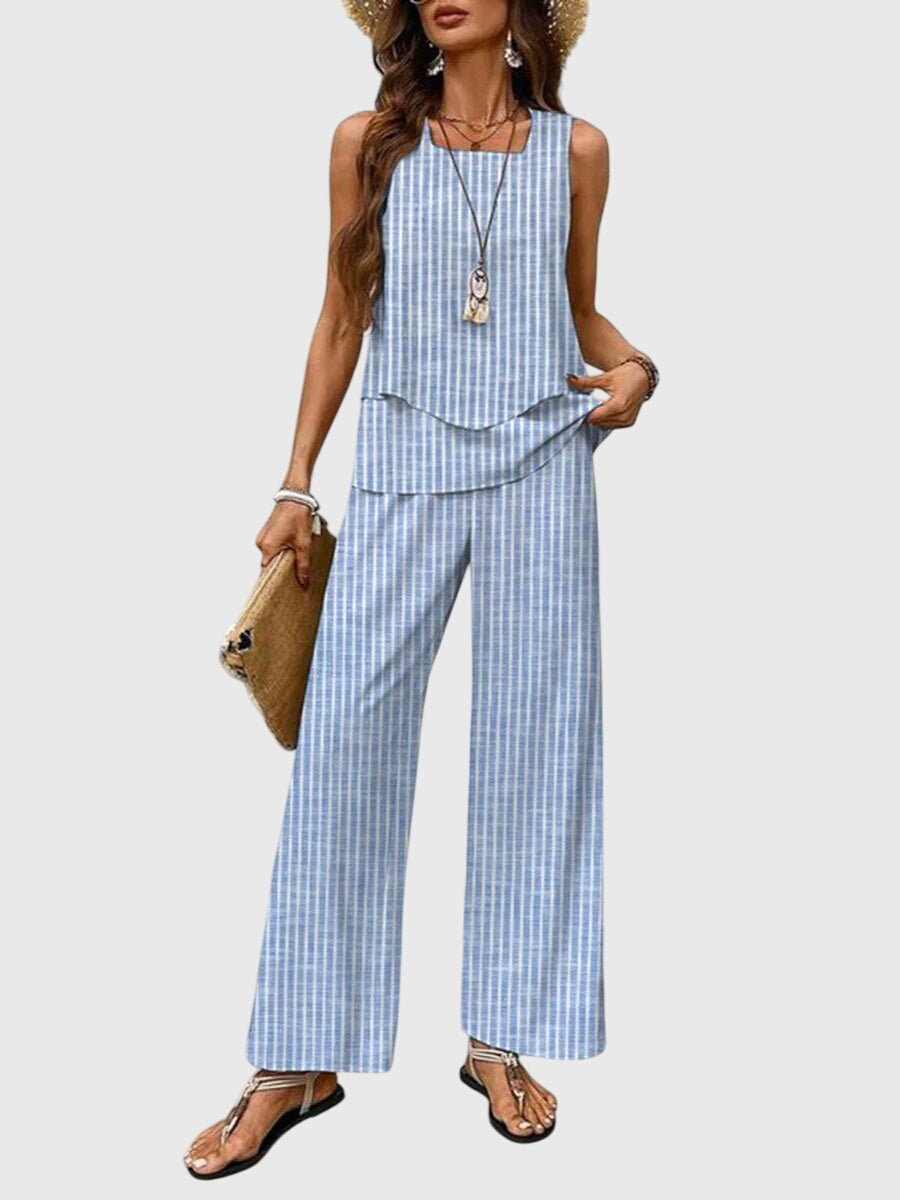 2-Piece Summer Set Women Relaxed Fit Casual