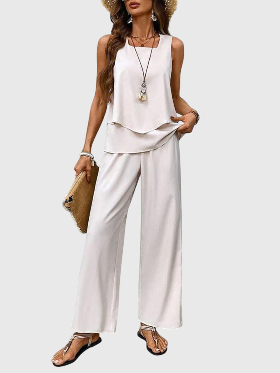 2-Piece Summer Set Women Relaxed Fit Casual