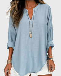 Flowy Beach Shirt Women Relaxed Fit Casual Summer