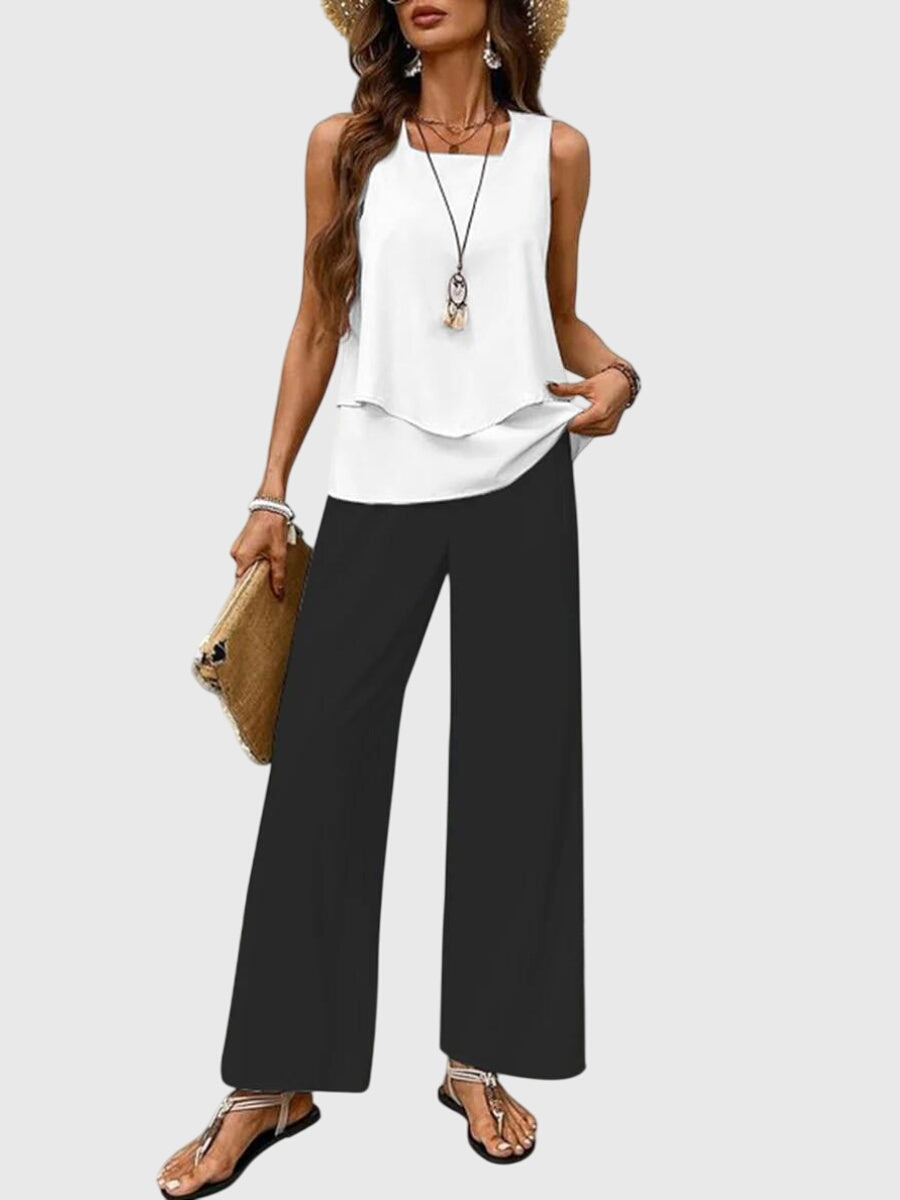 2-Piece Summer Set Women Relaxed Fit Casual