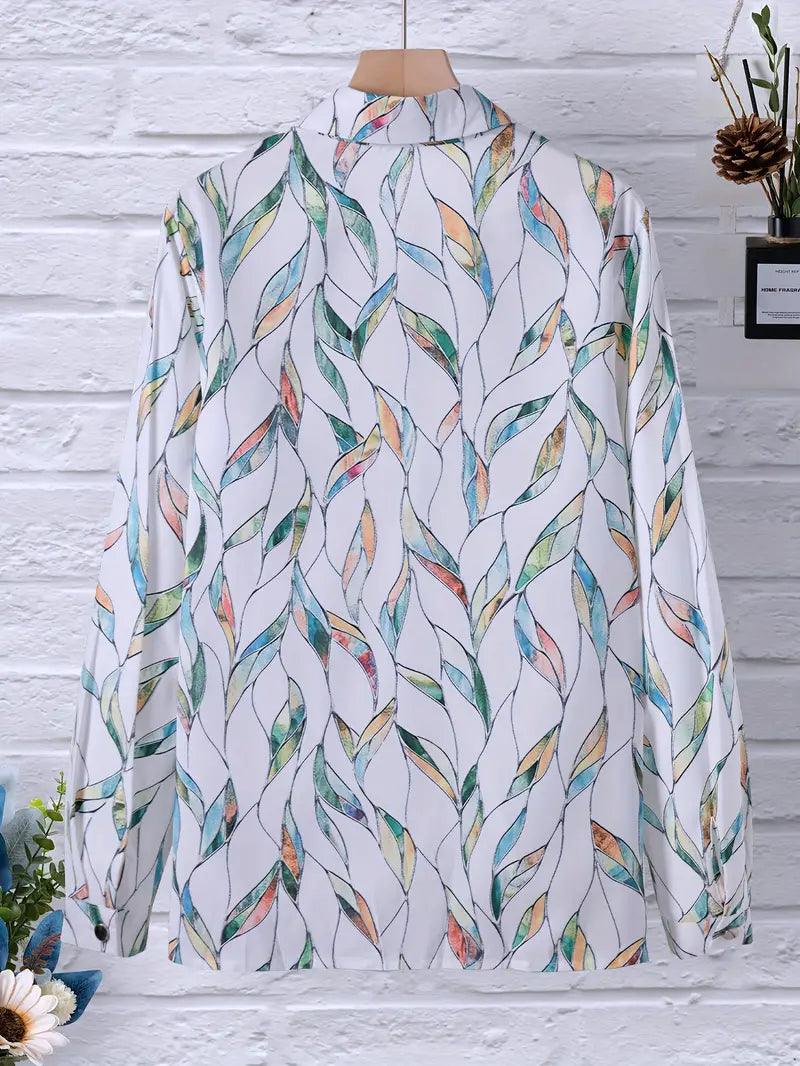 Blouse Women Loose Fit Casual Business