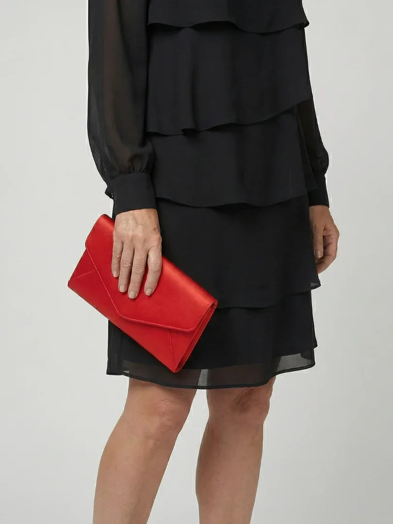 Layered Knee-Length Dress Women Relaxed Fit Casual