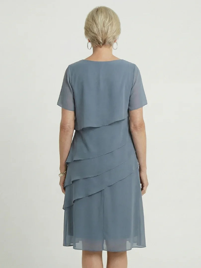 Knee Length Dress Women Relaxed Fit Casual