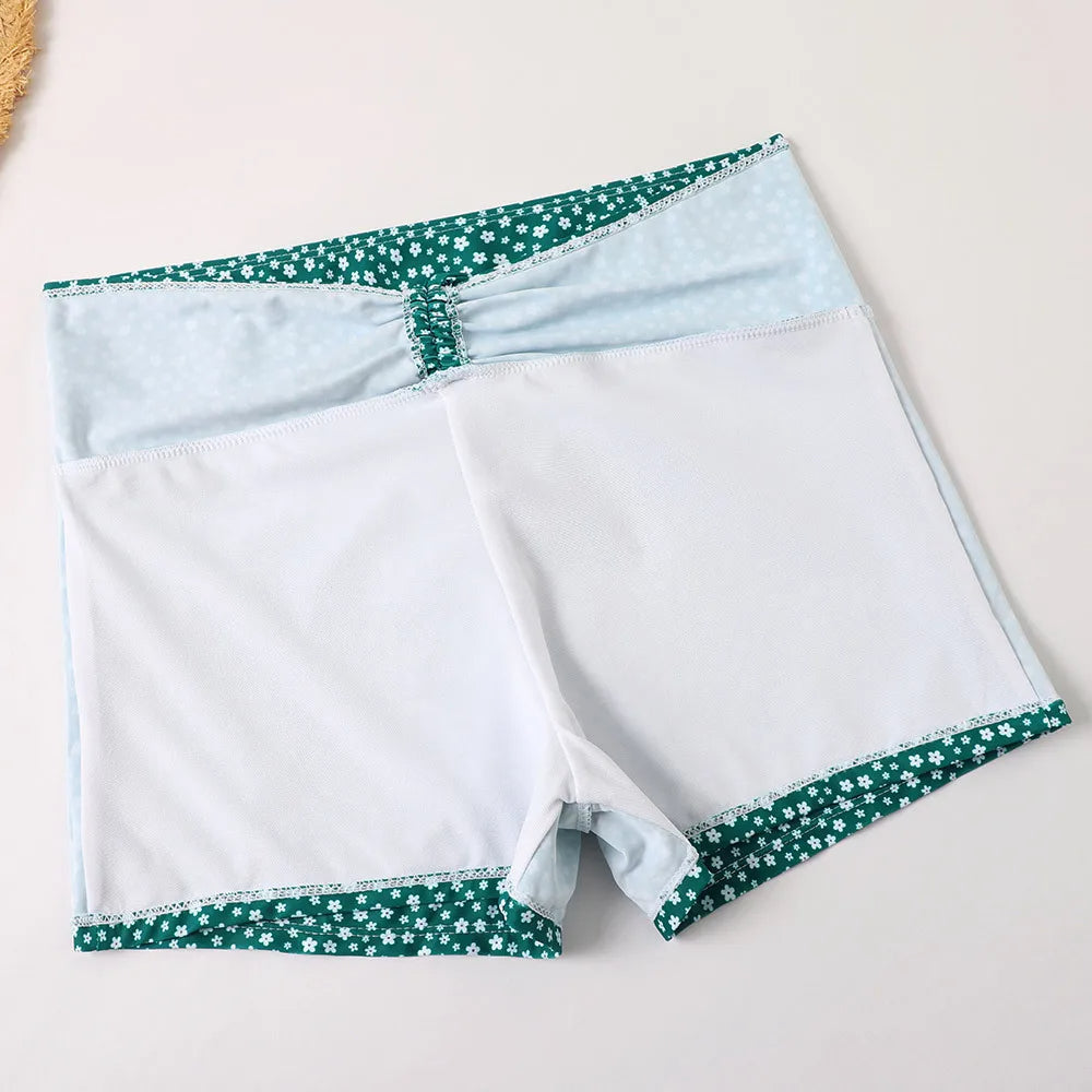 Floral Bikini Women Slim Fit Summer Casual