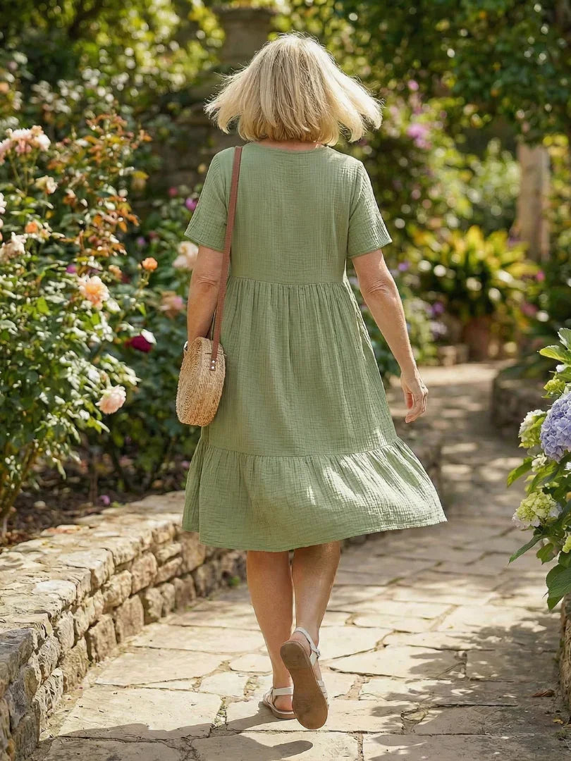 Woven Dress Women Relaxed Fit Casual Summer
