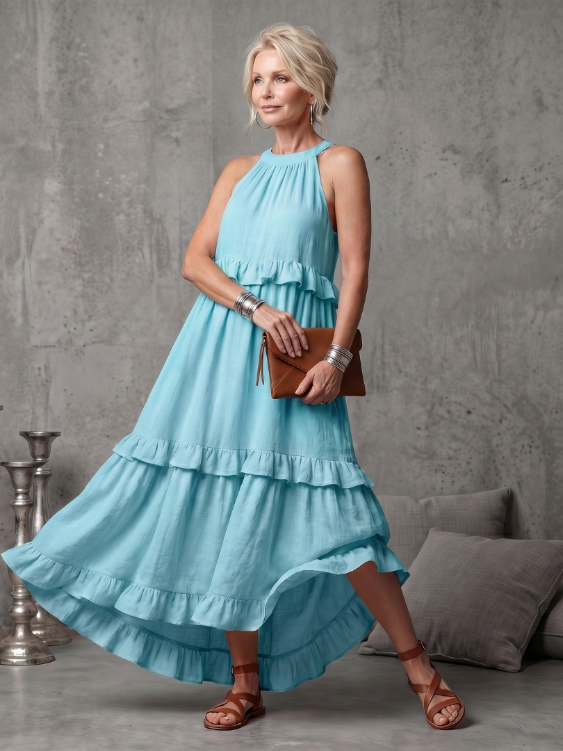 Maxi Dress Women Relaxed Fit Casual Summer