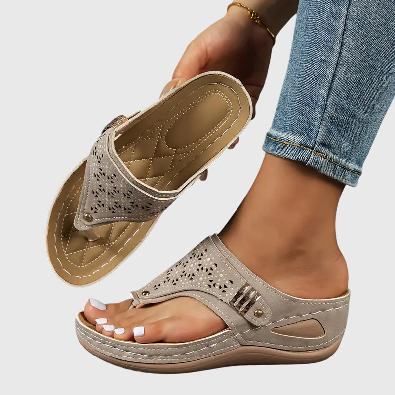 Wedge Sandals Women Casual Comfortable Slip-On Summer