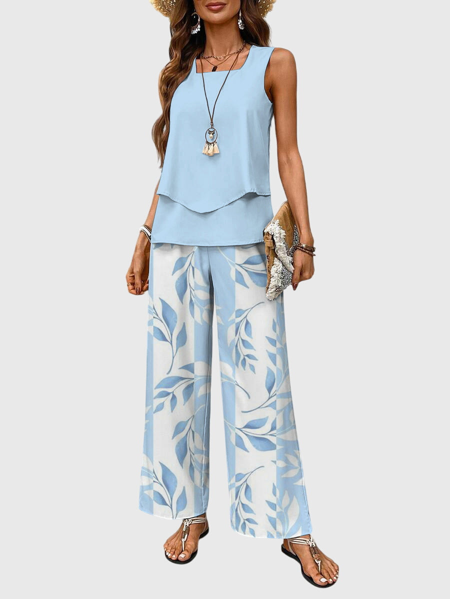 2-Piece Summer Set Women Relaxed Fit Casual