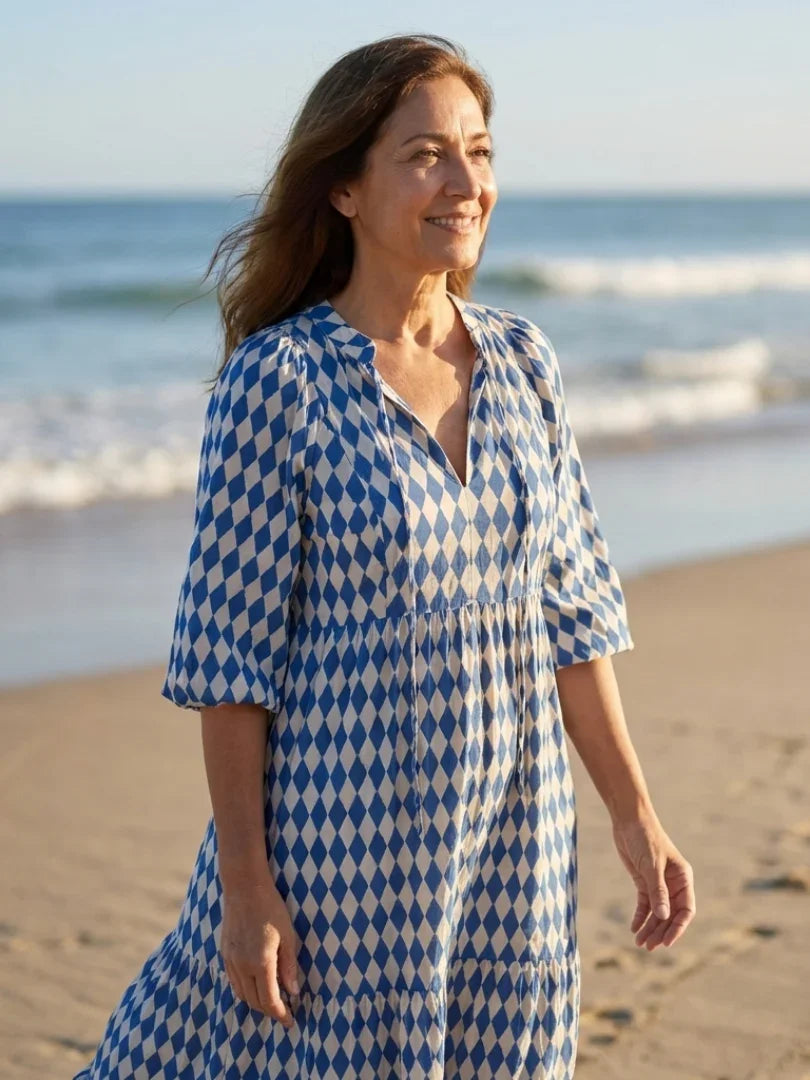 Midi Dress Women Relaxed Fit Casual Summer