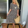 Midi Dress Women Relaxed Fit Casual Summer