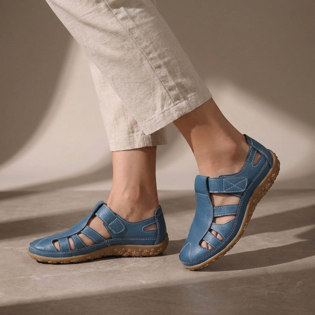 Closed Toe Adjustable Strap Sandals Women Regular Fit Casual Summer