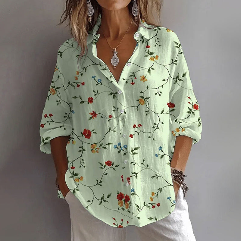 Blouse Women Oversized Fit Casual Boho Summer