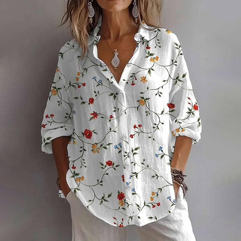 Blouse Women Oversized Fit Casual Boho Summer