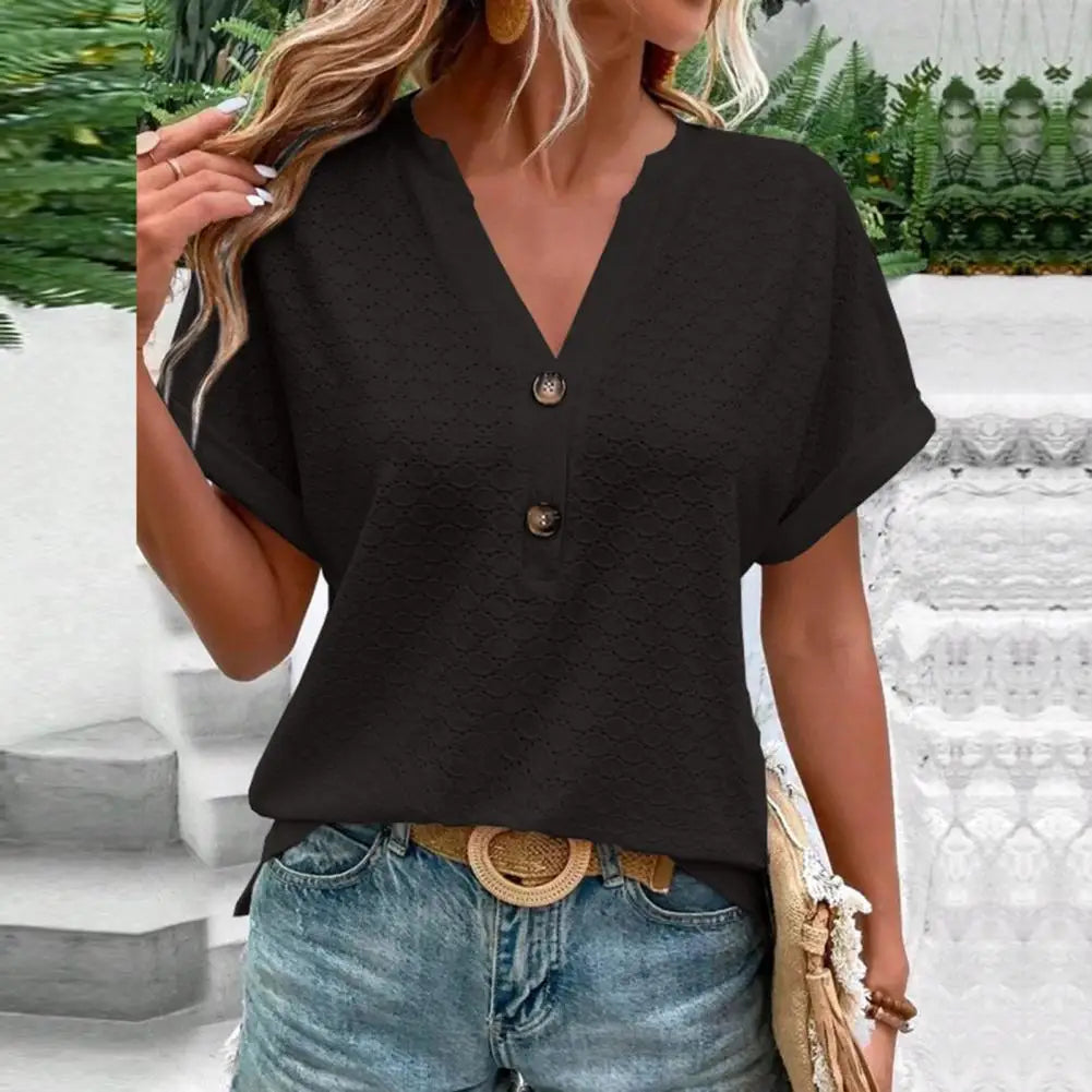 Blouse Women Relaxed Fit Casual Boho Summer