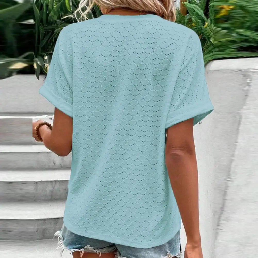Blouse Women Relaxed Fit Casual Boho Summer