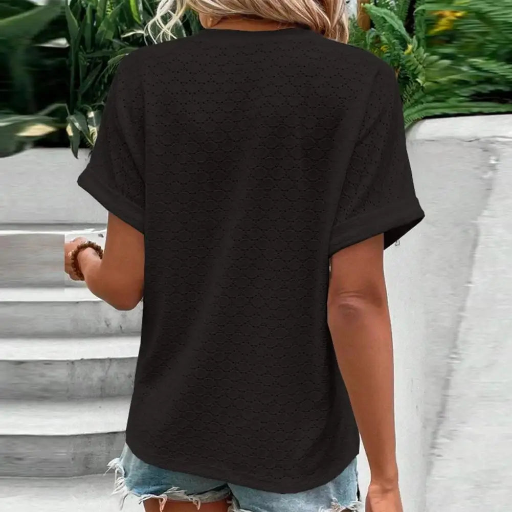Blouse Women Relaxed Fit Casual Boho Summer