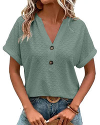 Blouse Women Relaxed Fit Casual Boho Summer