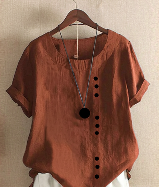 Oversized Blouse Women Relaxed Fit Casual