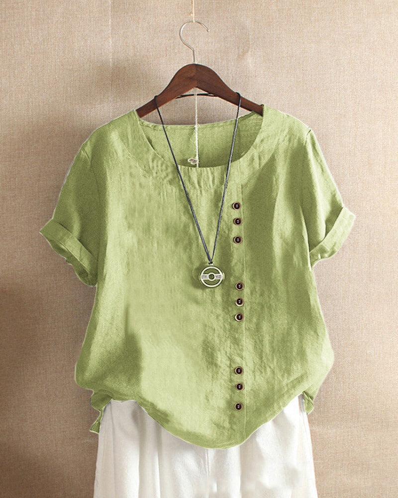 Oversized Blouse Women Relaxed Fit Casual