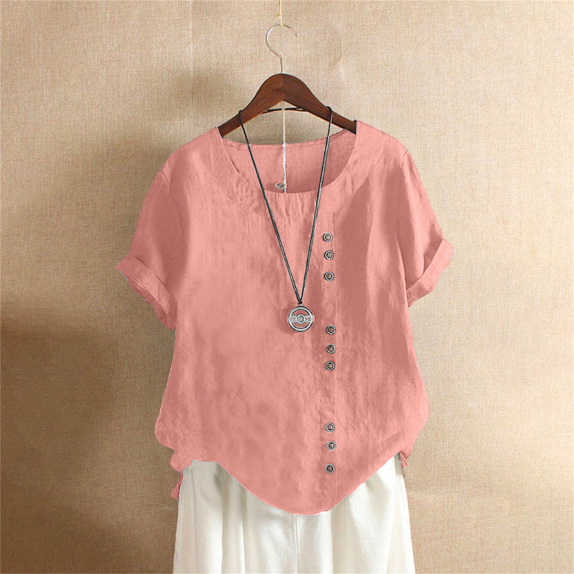 Oversized Blouse Women Relaxed Fit Casual