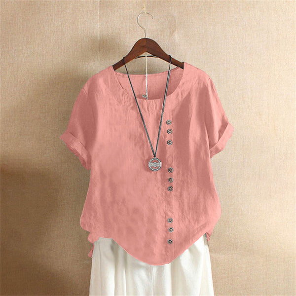 Oversized Blouse Women Relaxed Fit Casual