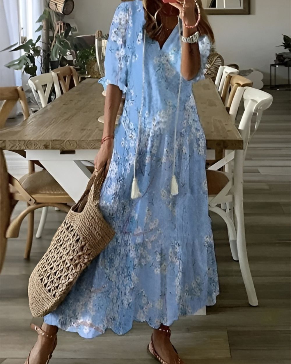 Maxi Dress Women Relaxed Fit Casual Summer Boho