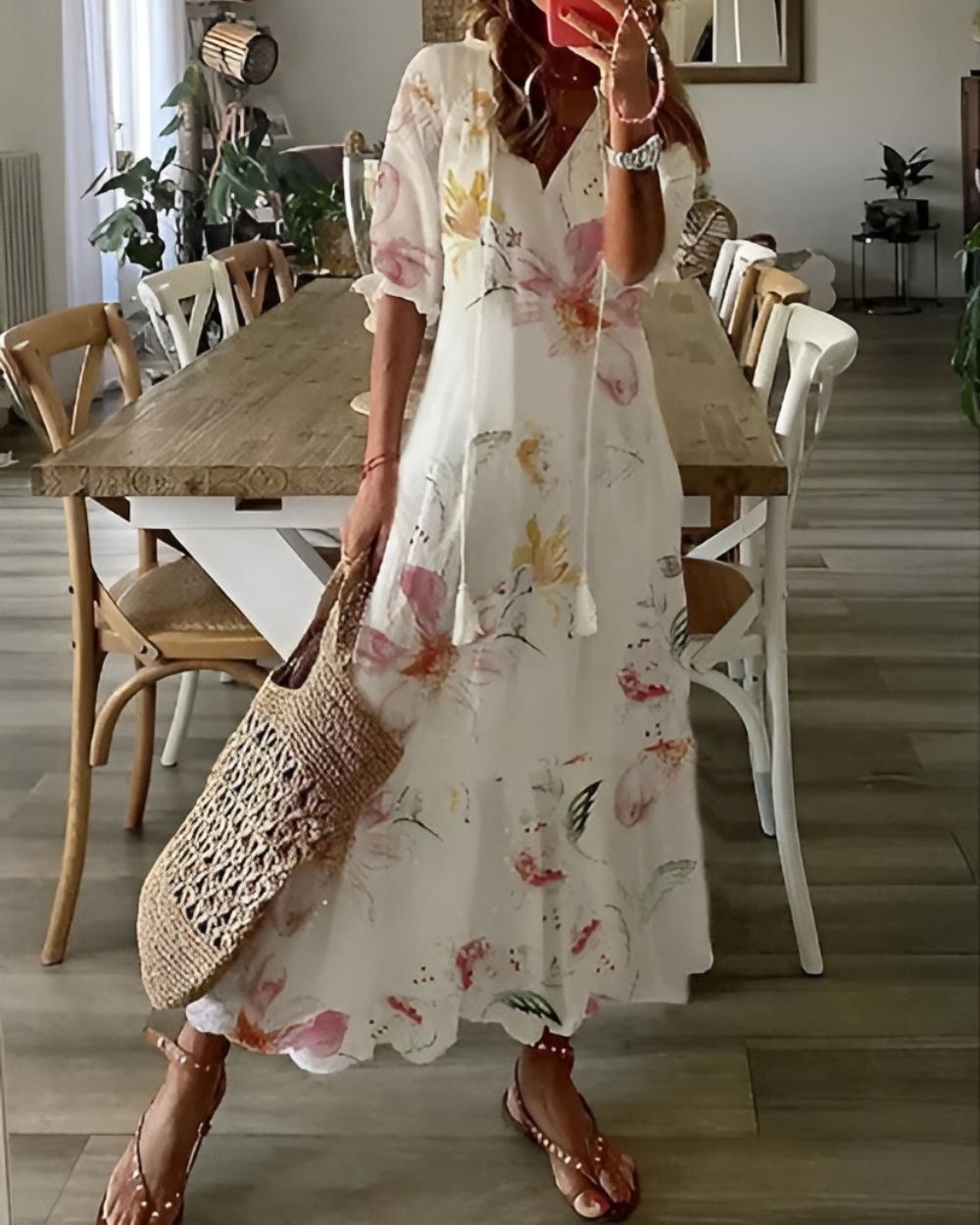 Maxi Dress Women Relaxed Fit Casual Summer Boho