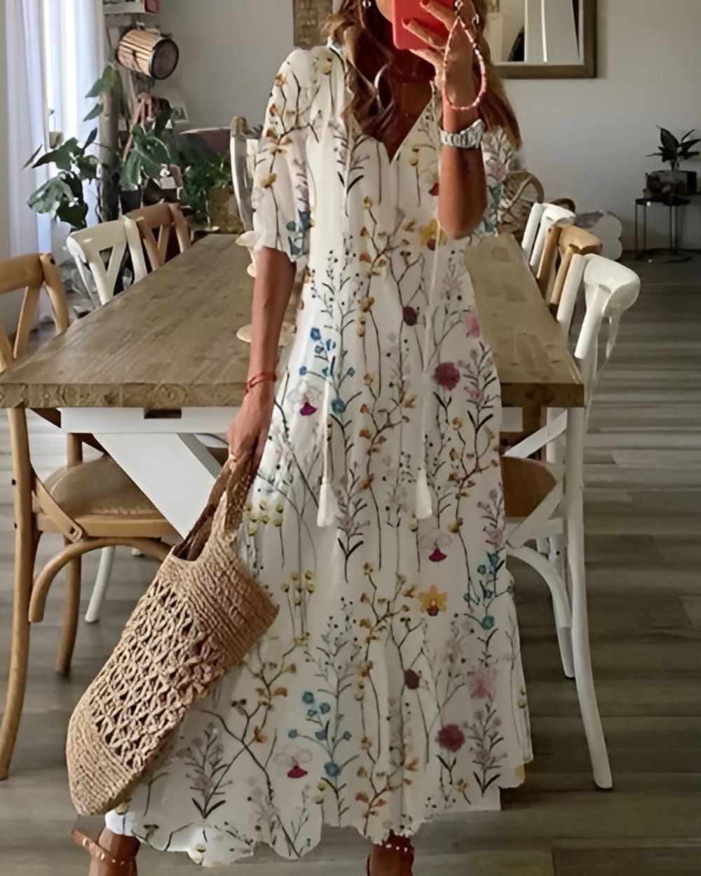 Maxi Dress Women Relaxed Fit Casual Summer Boho