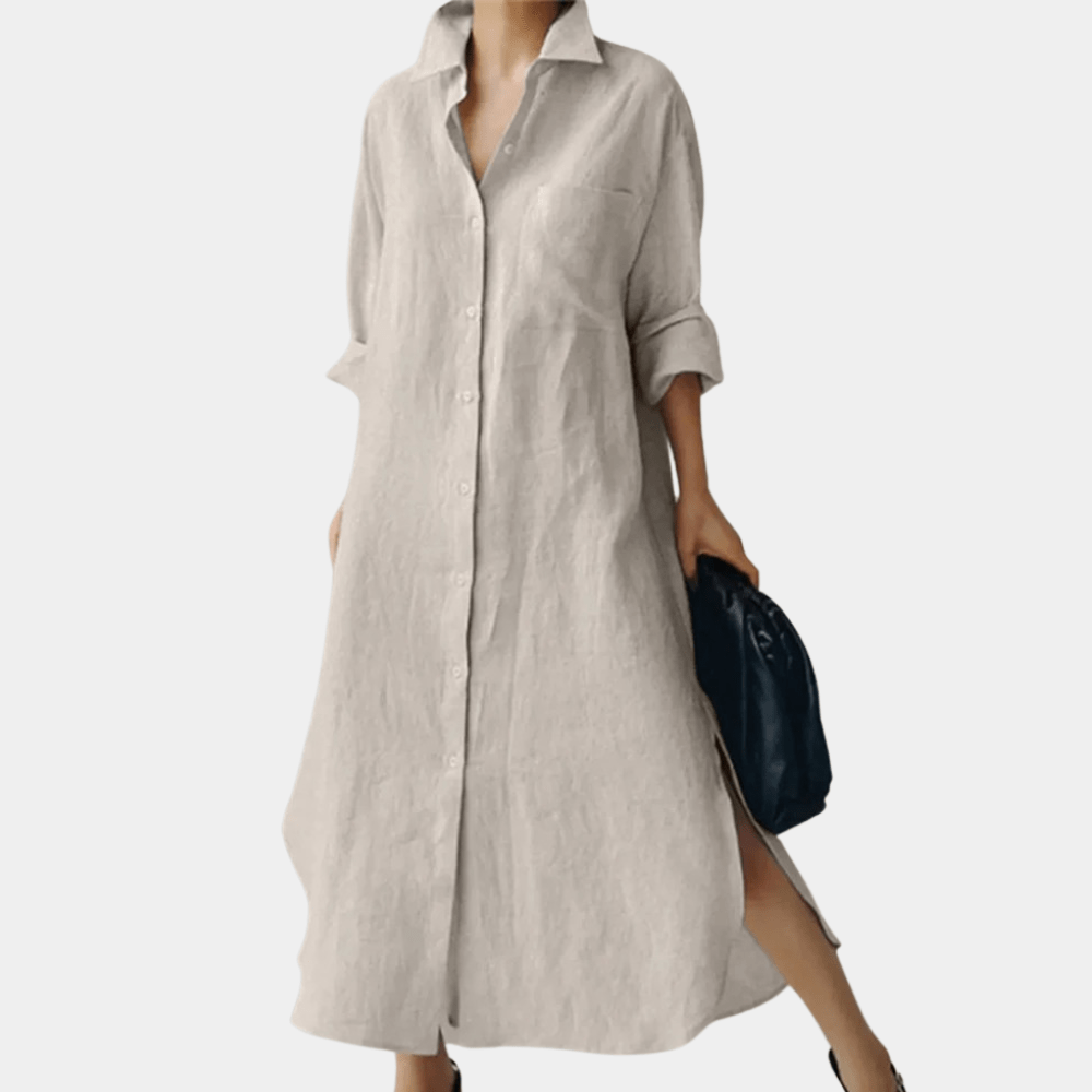 Harper | Shirt Dress Women Oversized Relaxed Fit Casual Summer