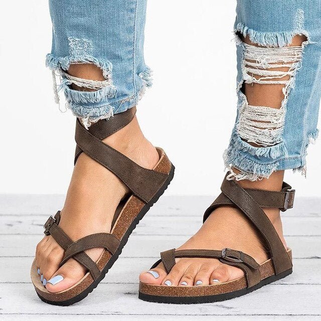 Ailany | Comfort Sandals Women Adjustable Straps Summer Casual