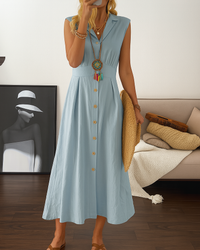 Maxi Dress Women Regular Fit Casual Summer