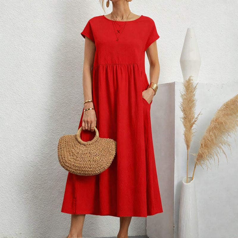Elegant Dress Women Slim Fit Casual Evening