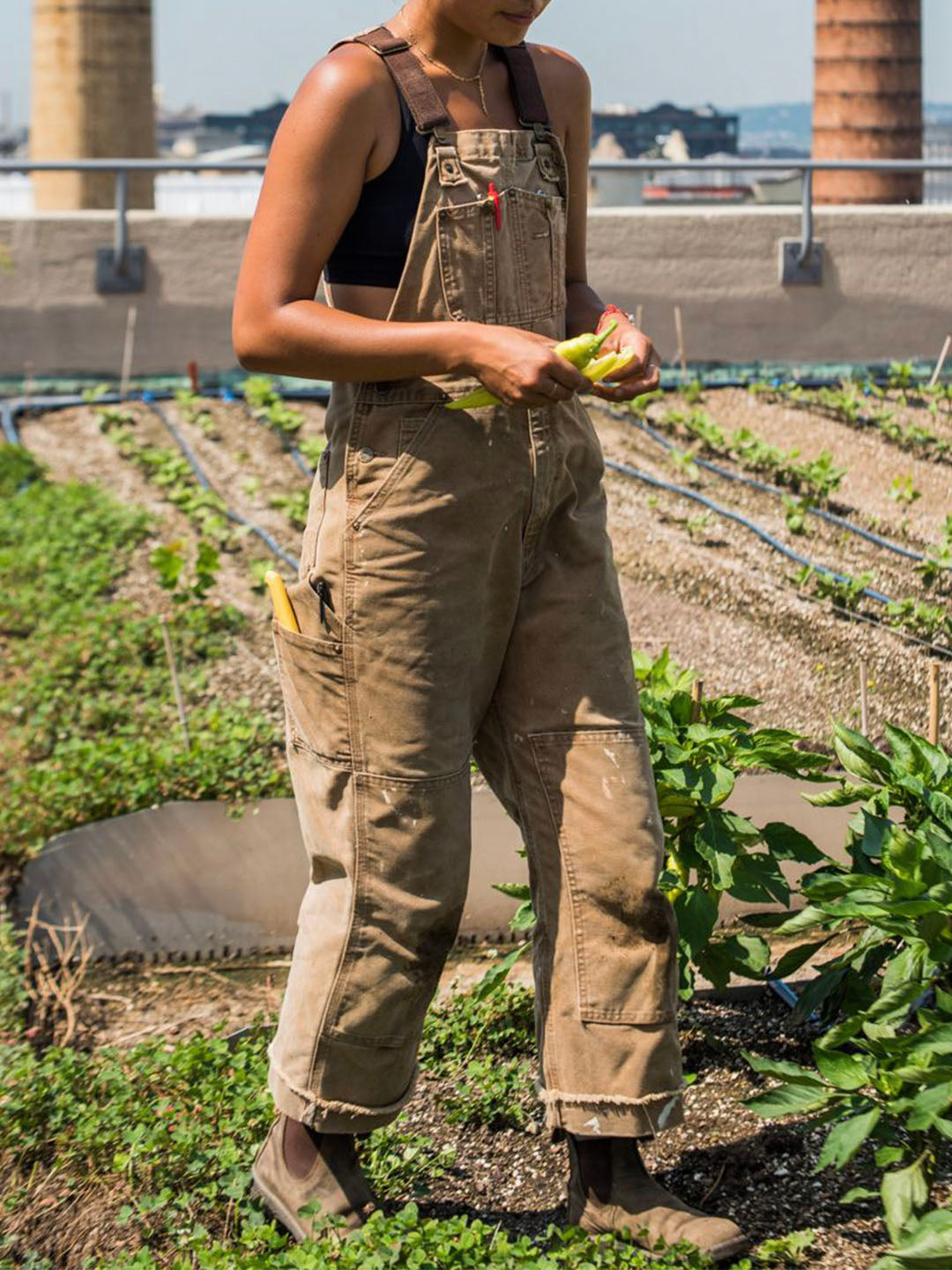 Dungarees Women Relaxed Fit Casual Workwear Overall