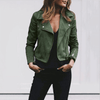 Biker Jacket Women Slim Fit Casual Elegant