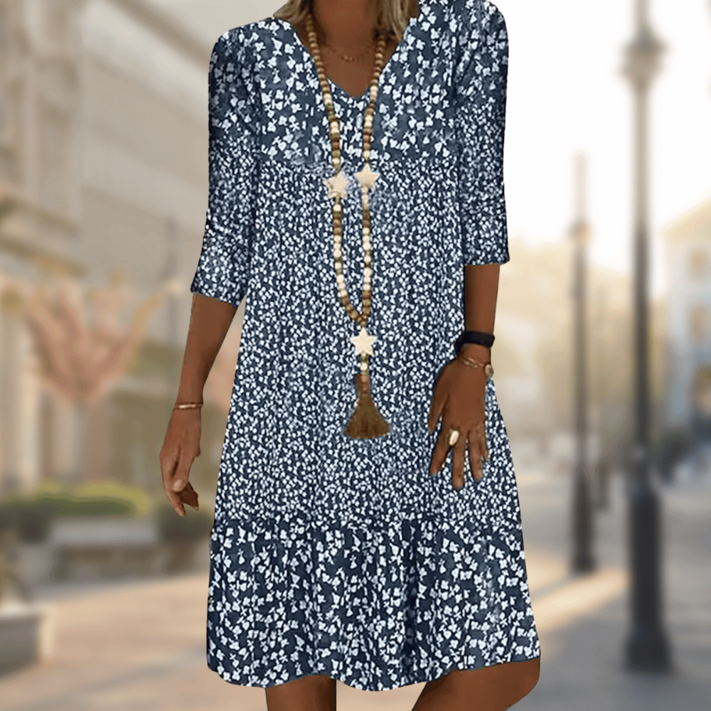 Dress Women Regular Fit Casual Elegant