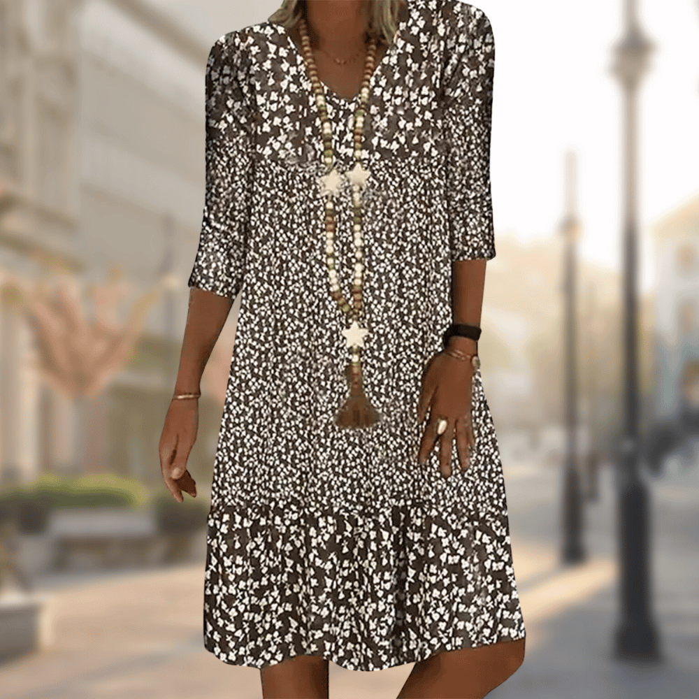 Dress Women Regular Fit Casual Elegant