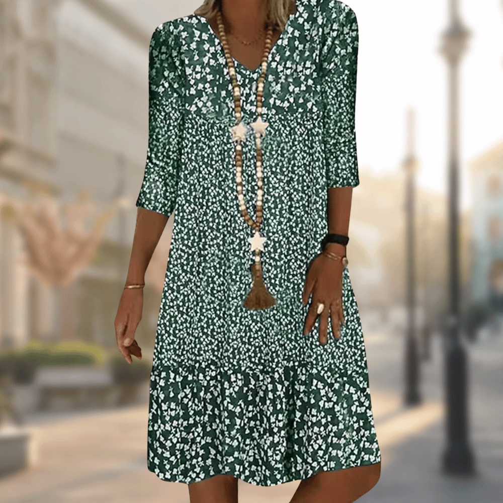 Dress Women Regular Fit Casual Elegant