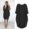 Summer Dress Women Regular Fit Casual Pockets