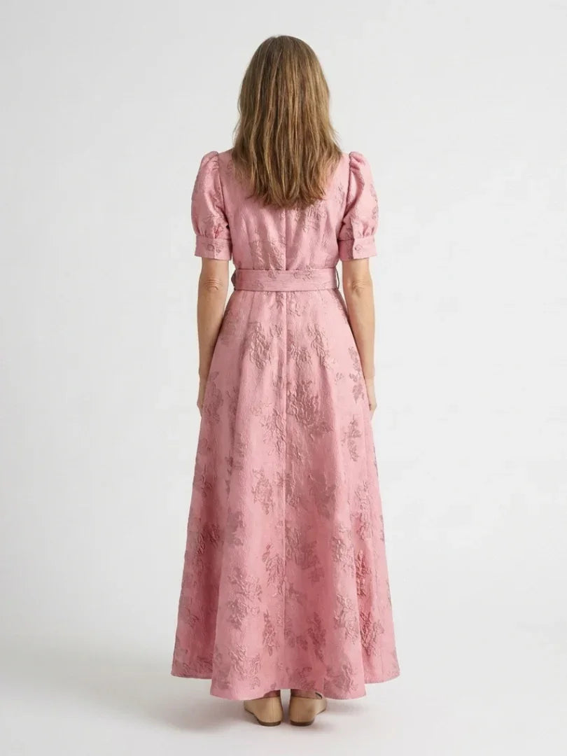 Maxi Shirt Dress Women Tailored Fit Casual Summer