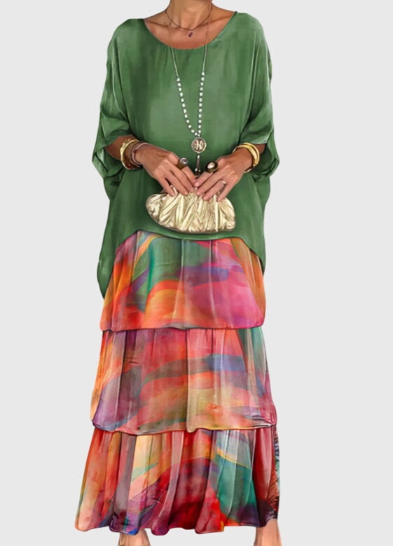 Maxi Dress Women Flowing Fit Elegant Summer Occasion