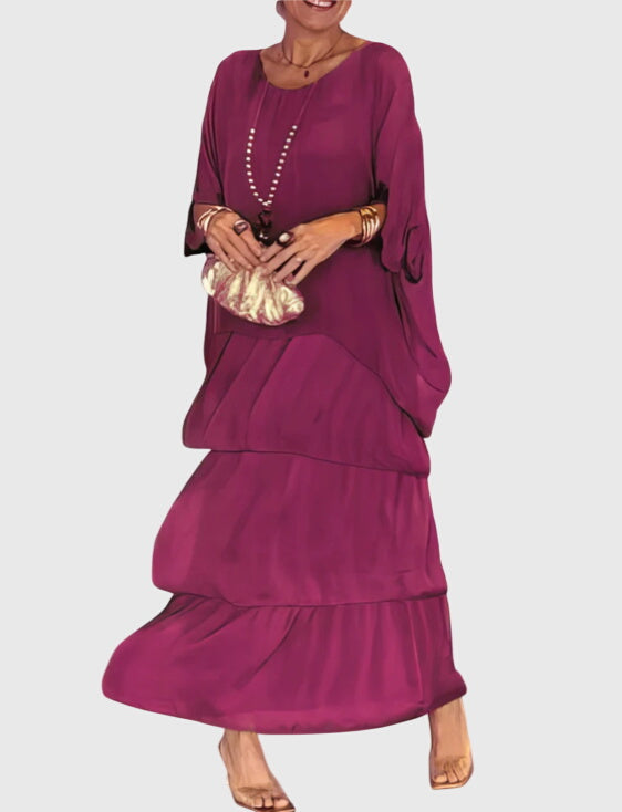 Maxi Dress Women Flowing Fit Elegant Summer Occasion